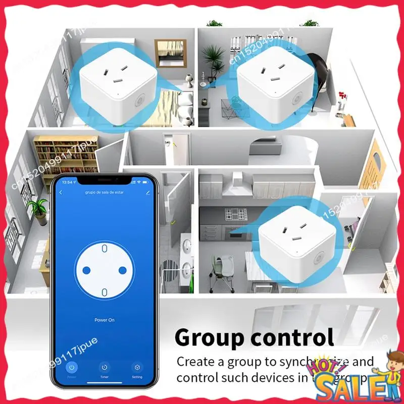 

BOFO Zigbee Smart Socket Adapter Приложение Tuya Smart Life Беспроводное управление Функция мониторинга мощности Aleax Розетка AU-Plug