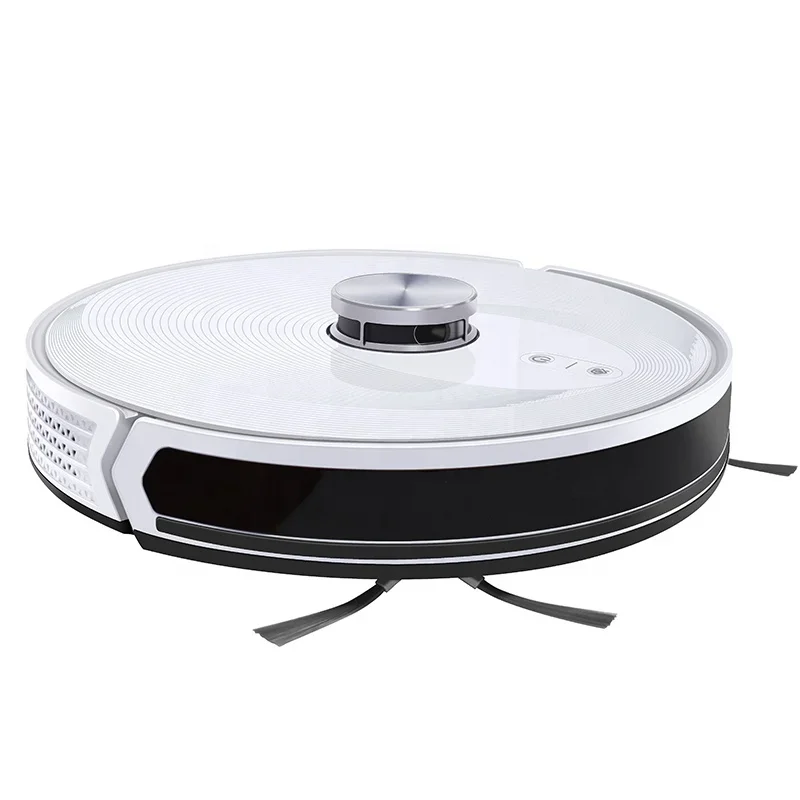 

Factory Supplier S5 Google Alexa Voice Control Robot Vacuum Cleaner Lidar Auto-mapping Tuya Remote Control Floor Sweeping Robot