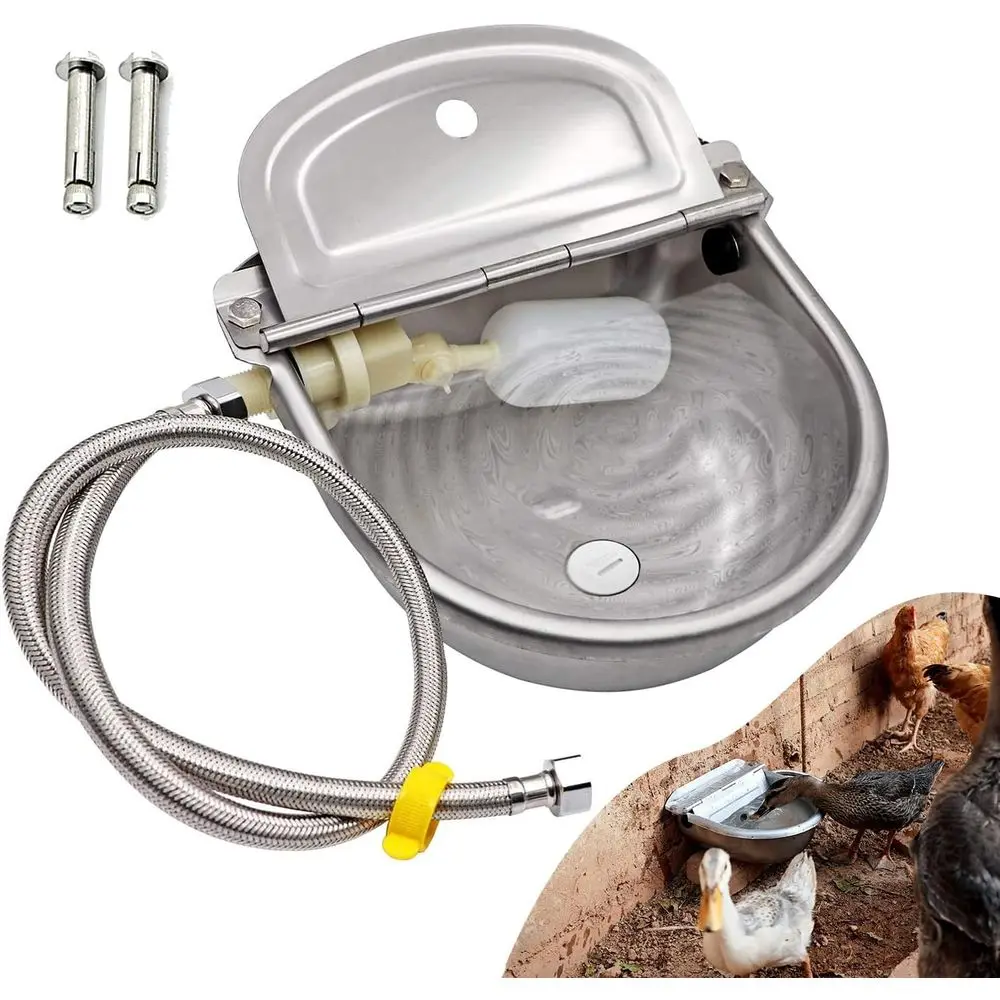 

Автоматический дозатор воды большого размера из нержавеющей стали для птицы и скота