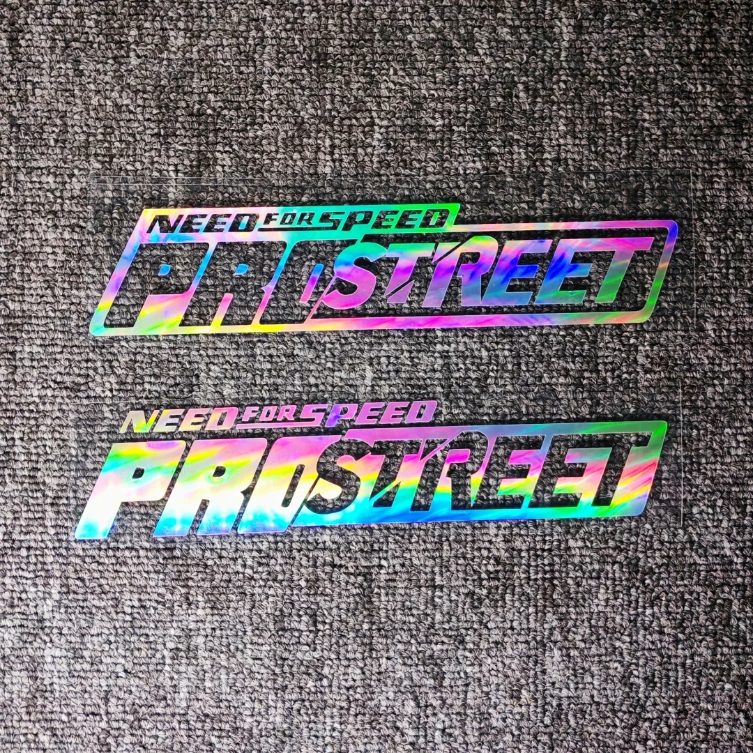 Car Stickers NFS Need For Speed ProStreet Racing Reflective Decals For Window Bumper Door Trunk Motorcycles Computer Case
