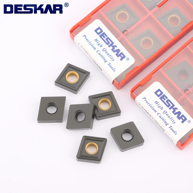 

deskar inserts CNMA 120404 CNMA120408 CNMA120412 Processed iron External Turning Tools Tungsten Carbide CNC Lathe Cutter tools