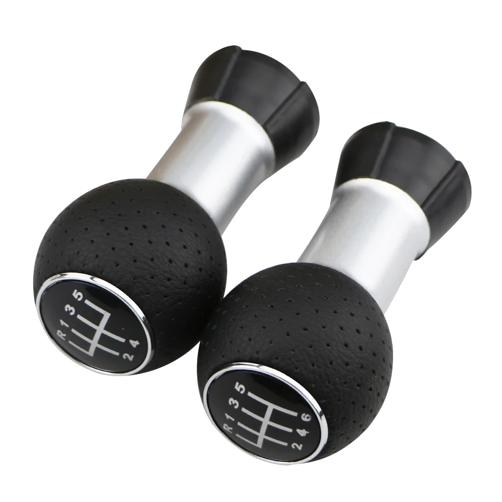 MT D10mm Car Gear Head Shift Knob for Audi A3 A4 S4 B6 B7 Passat B5 B6 CC Golf 4 5 Mk4 Polo Bora Caddy Beetle