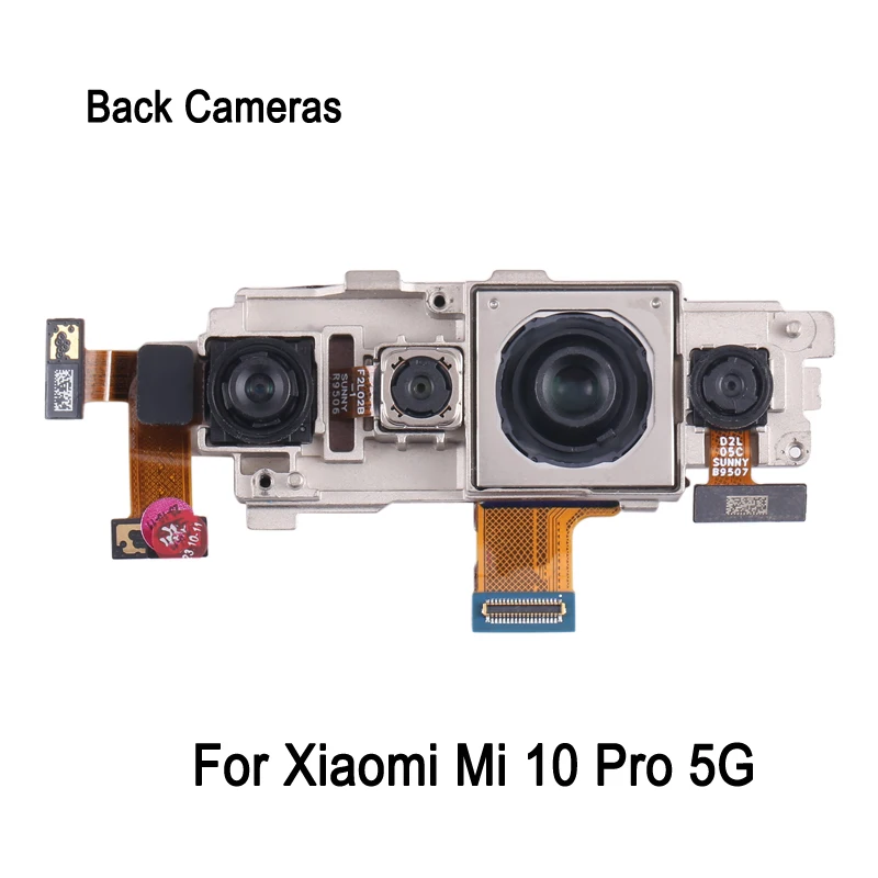 Rear Camera Set For Xiaomi Mi 10 Pro 5G Phone Telephoto + Wide + Portrait + Main Back Camera Repair Replacement Spare Part