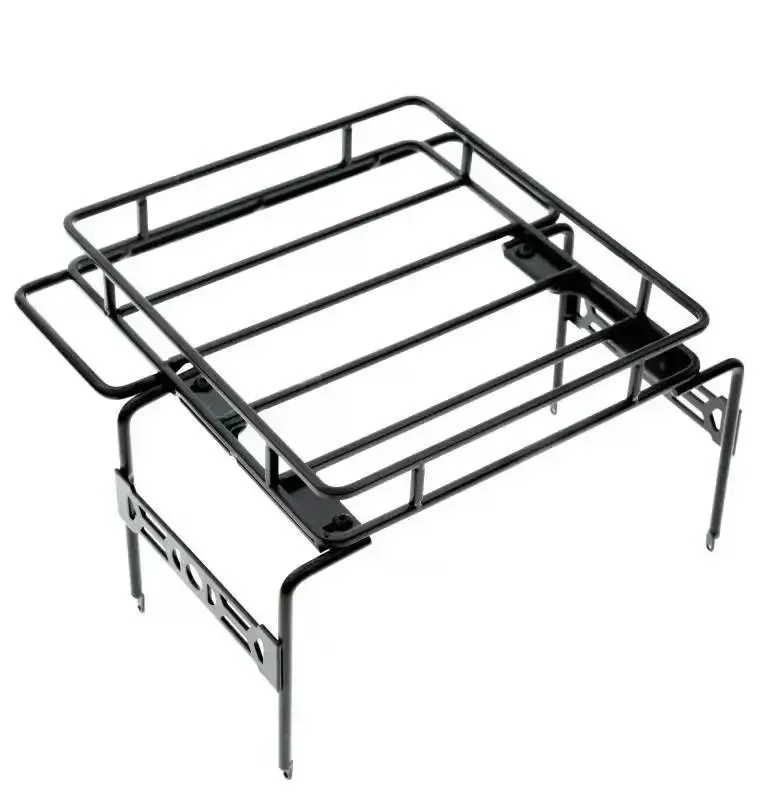 

Metal Roof Rack Roll Cage Luggage Carrier Tray for 1/10 RC Crawler Car Axial SCX10 SCX10 II 90046 SCX10 III Upgrade Part