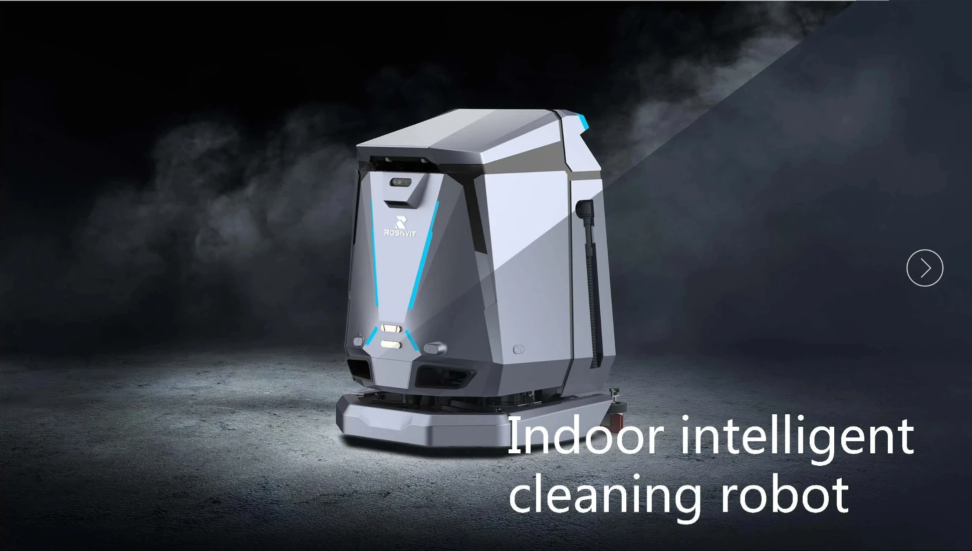 commercial intelligent cleaning robot automatic charging robot floor scrubber automatic water addition