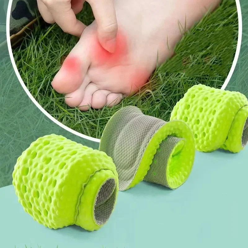 Wormwood Foot Acupressure Insole Soft Breathable Sports Cushion Men Women Shoe Pads Sweat-absorbing Shock Absorbent Deodorizing