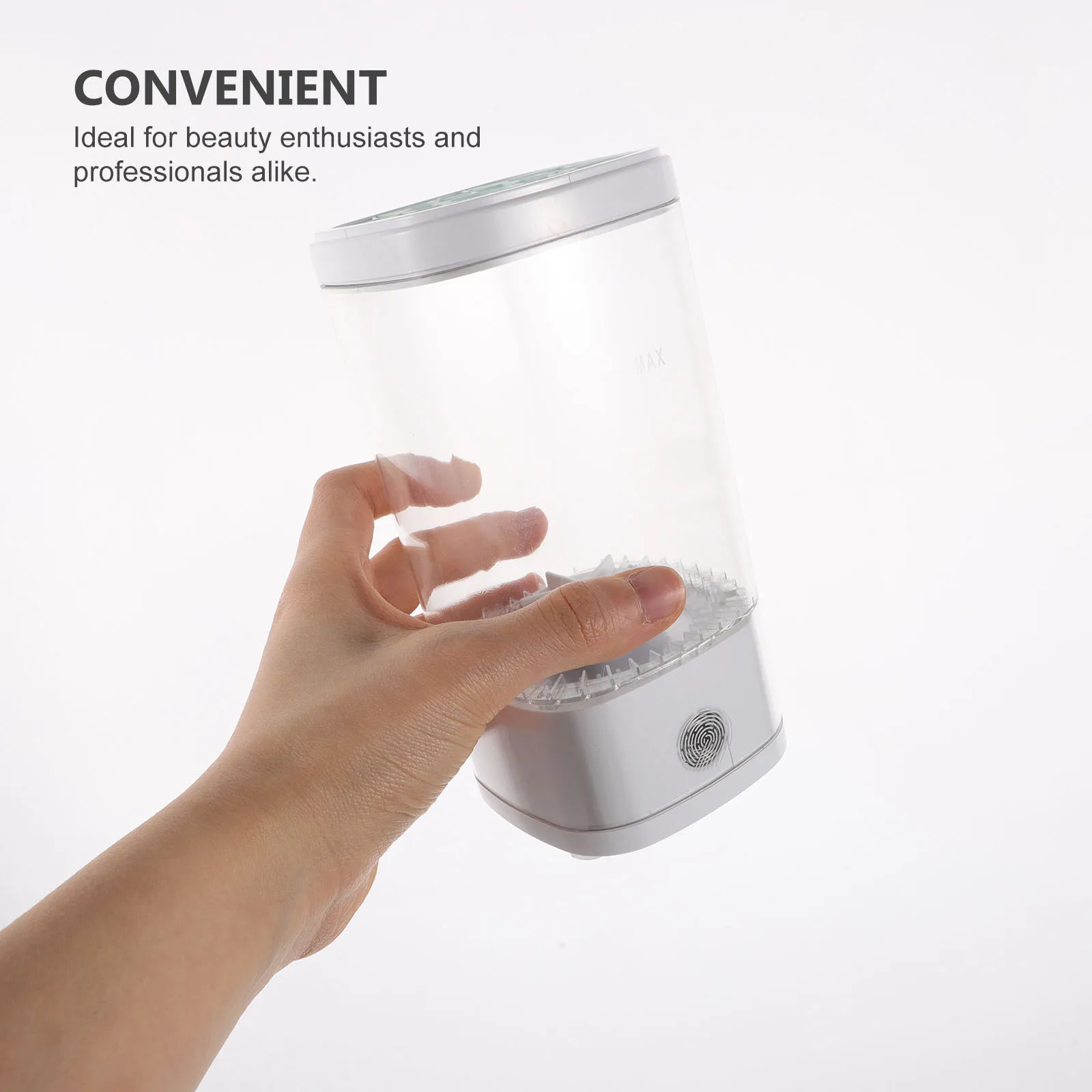 

Makeup Brush Cleaner Electric Transparent USB Quick Dry Cleaning Machine for Beauty Brushes Gadgets