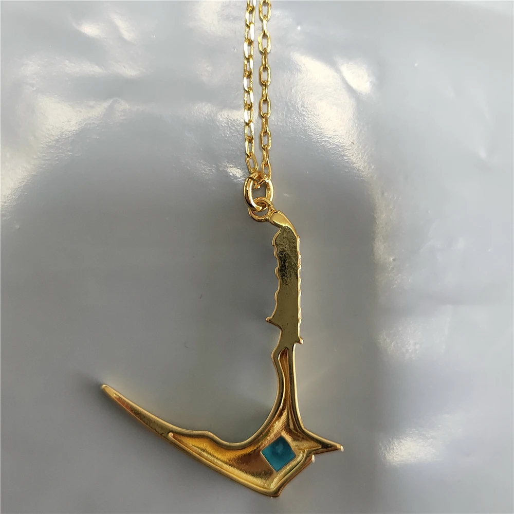 Game LOL KDA Akali Cosplay Necklace Prop Model Pendant Halloween Jewelry Accessories Gifts