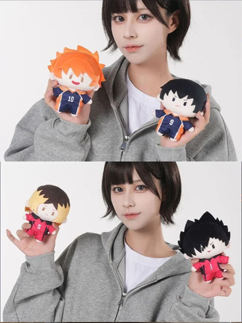 [Предпродажа] Подлинный Хайкю!! Товары в стиле аниме, плюшевая кукла, игрушка, плюшевый значок Хината Сёйо Тобио Кагеяма Коземе Кенма, плюшевая кукла