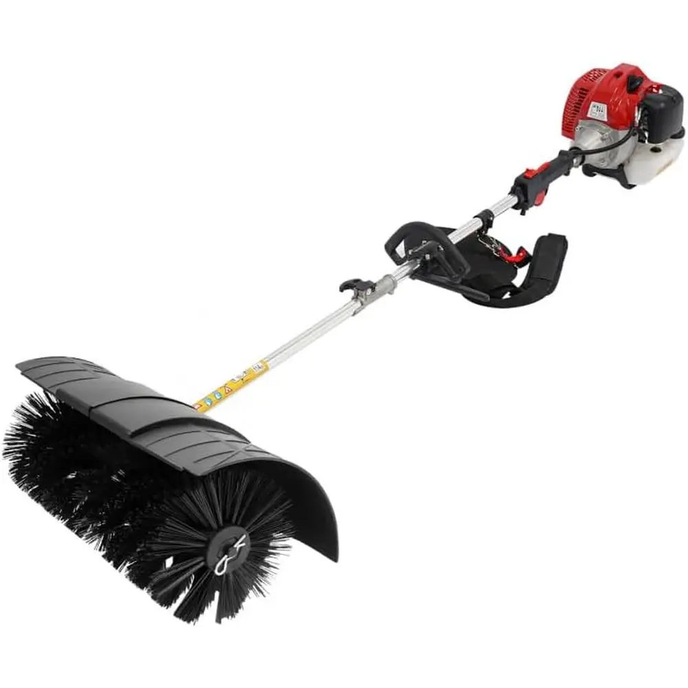 

Бензиновая двухтактная ручная подметальная машина, 2,3 л.с., для уборки подъездных путей и газонов