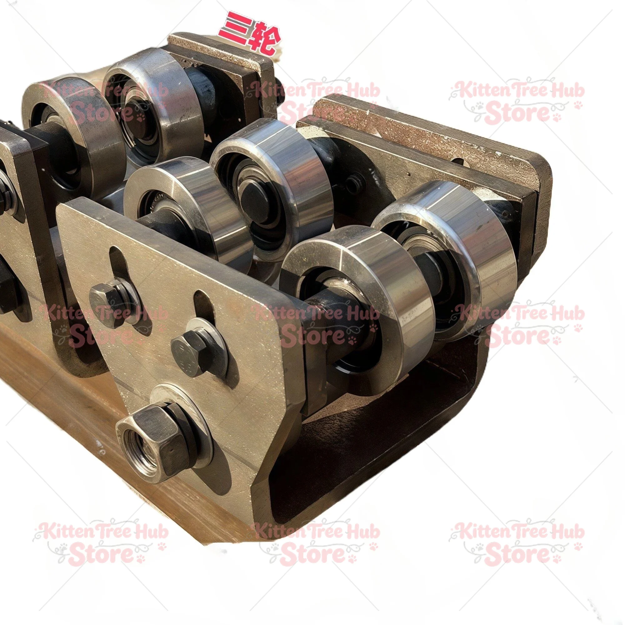 Hydraulic Cargo Elevator Accessories Guide Wheel I-beam Pulley H-steel Pulley Load-bearing Wheel Hoisting Heavy Object Floor