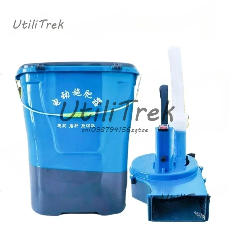 

Electric Fertilizer Applicator Agricultural Backpack Type Multi-function Garden Tools Spreader