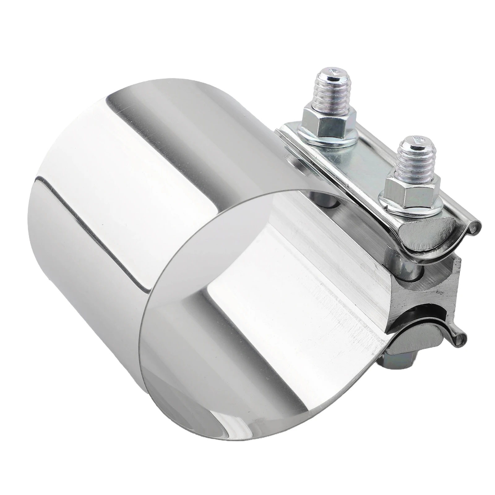 Stainless Steel Adjustable for exhaust Muffler Connector Sleeve Clamp for Muffler and Pipe Connection with Strong Stability