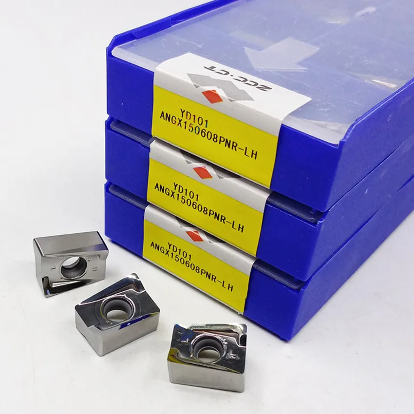 

ZCC.CT ANGX150608PNR-LH YD101 ANGX150608 CNC cermet carbide inserts milling inserts 10pcs/box