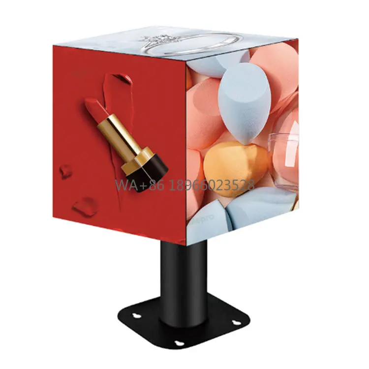 Customized 5-Sided LED Magic Square Display Advertising Cube Rubik's Cube LED Screen Unique LED Display Screen