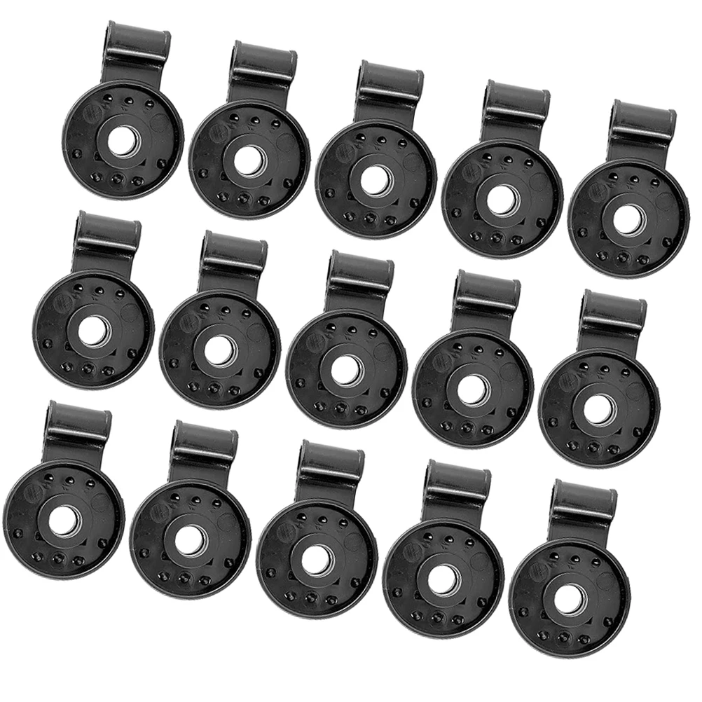 

50pcs Sun Shade Net Clips Nonslip Fabric Garden Greenhouse Fixing Plastic Clips For Shade Cloth Sunshade Mesh Buckle Backyard