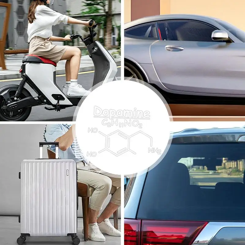 Reflective Stickers For Bike Reflective Creative Decoration Sticker All-Weather Use Motorcycle Reflective Strips For Enhance