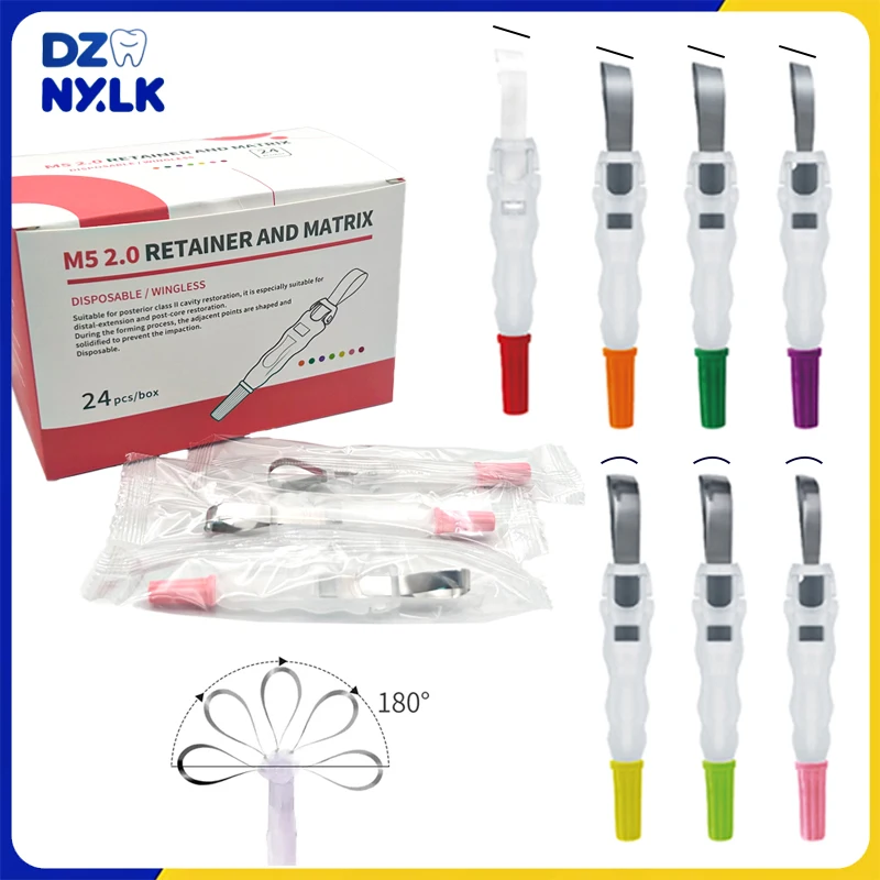 

Dental Matrix Bands Pre Formed Sectional Matrix System Ring System Molar/Premolar Tool for Teeth Filling Dental Crown Materials