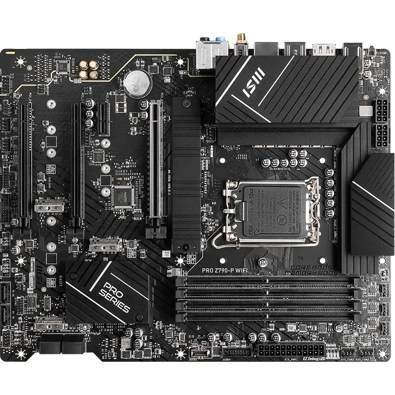 Original novo pro Z790-P wifi ddr5 cpu i5 13600k 13700k lga1700 matx para computador pc e uso doméstico placa-mãe de jogos