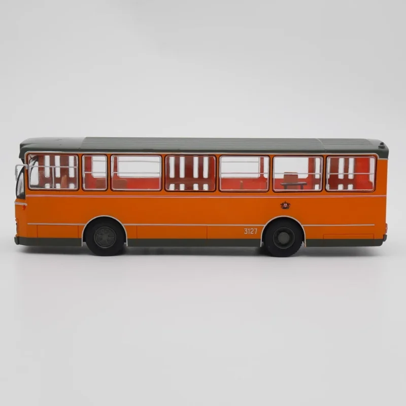 Diecast 1:43 Scale Fiat 418 A/C 1972 Bus Alloy Vehicle Model Finished Simulation Collection Decoration Gift Toys Display