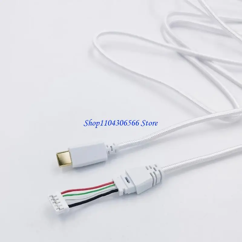 02DD 1.5m USB C Cable Replacement Opne-end Bare Line for ROG / S