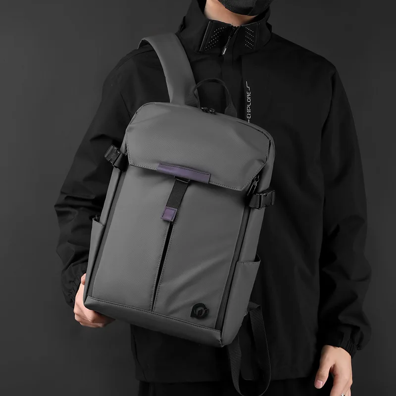 

45x27x13cm New Men'S Functional Backpack Waterproof Large Capacity Multifunctional Backpack Computer Bag