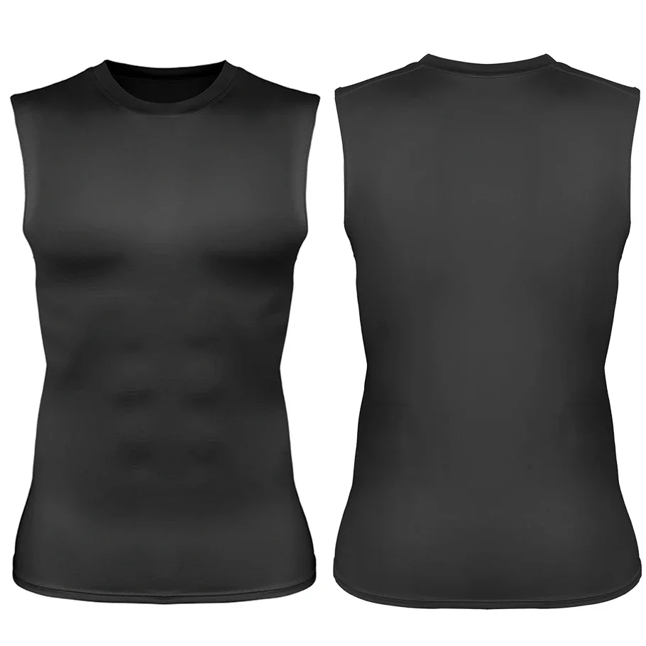 Men Body Shaper Vest Compression Shirts Slimming Tummy Control Tight Tank Tops Shapewear Workout Abs Abdomen Chest Undershirt