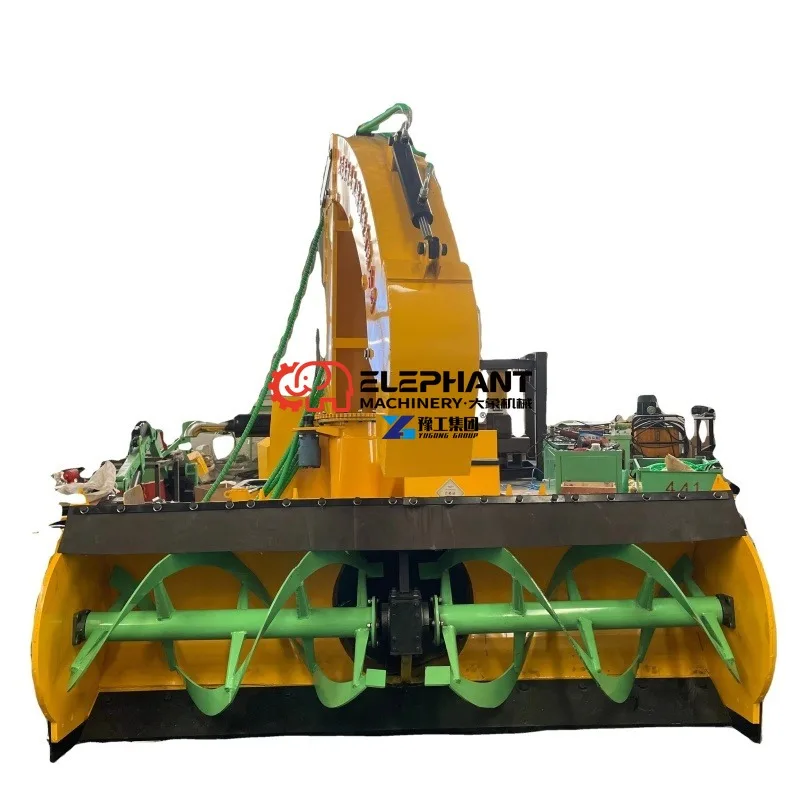 Loader Mounted Ice Breaker Snow Removal Machine Loader Modified Road Ice Breaker Industrial Tool for Road Surface Ice Breaking
