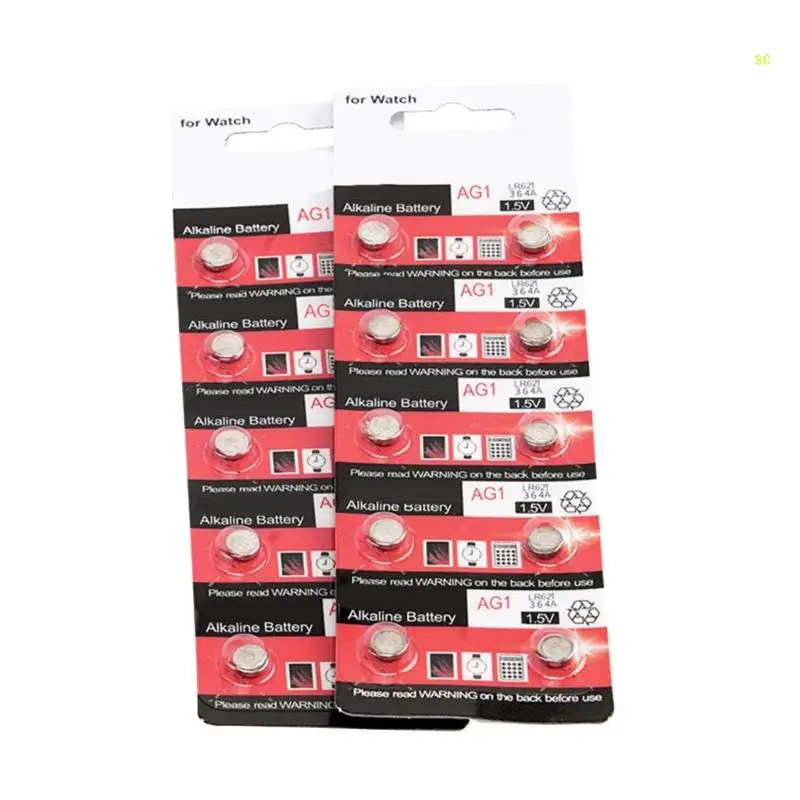 AG1/LR621 แบตเตอรี่ปุ่มนาฬิกาแบตเตอรี่สำหรับของเล่นเด็กและนาฬิกาDropshipping