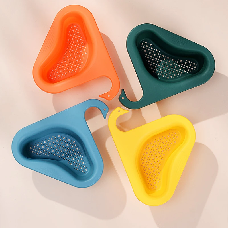 1PC כיור מטבח כיור ניקוז סל מארגן ברזים מחומר מזון אשפה קולדרים ניקוז ארגון מדף