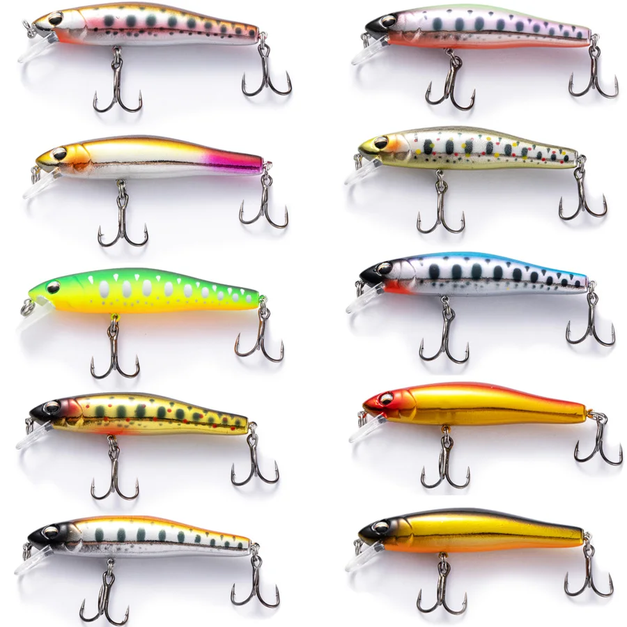 1PCS Japan Hot Model Sinking Minnow Fishing Lures 5.8cm 3.9g Jerkbait Bass Pike Carkbait Wobblers Swimbait Professional Bait