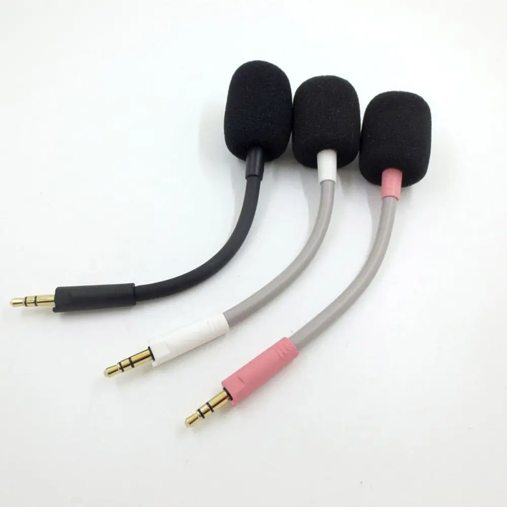 Auriculares de juego desmontables, micrófono Flexible de 3,5mm para juegos, micrófono de juego Universal con cancelación de ruido para Razer Barracuda X