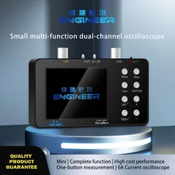 Maintenance of high performance dual-channel portable digital oscilloscope 50M sampling rate current oscilloscope handset