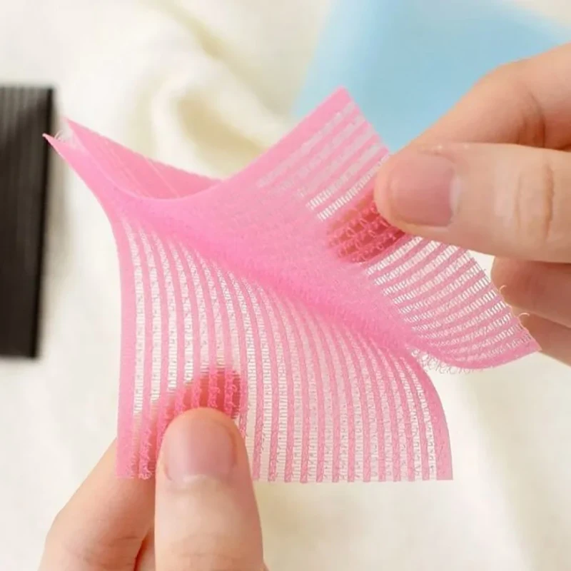 

10Pcs Pastel Front Hair Fringe Stabilizer Makeup Sticker Pad Fashion Clip Bangs Magic Tape Girls Gift Makeup Accessories