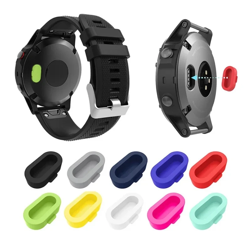 Dust Cover Charger Plug Case For Garmin Fenix 8/7/7S/7X/6/6X Pro instinct 2X Venu 3/3S/2/2S/SQ Vivoactive 5/4/4S 965 955 265 255