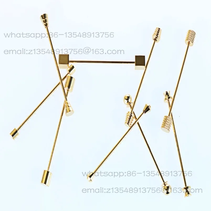New, men's collar pins, collar accessories, solid color versatile, 1 piece price