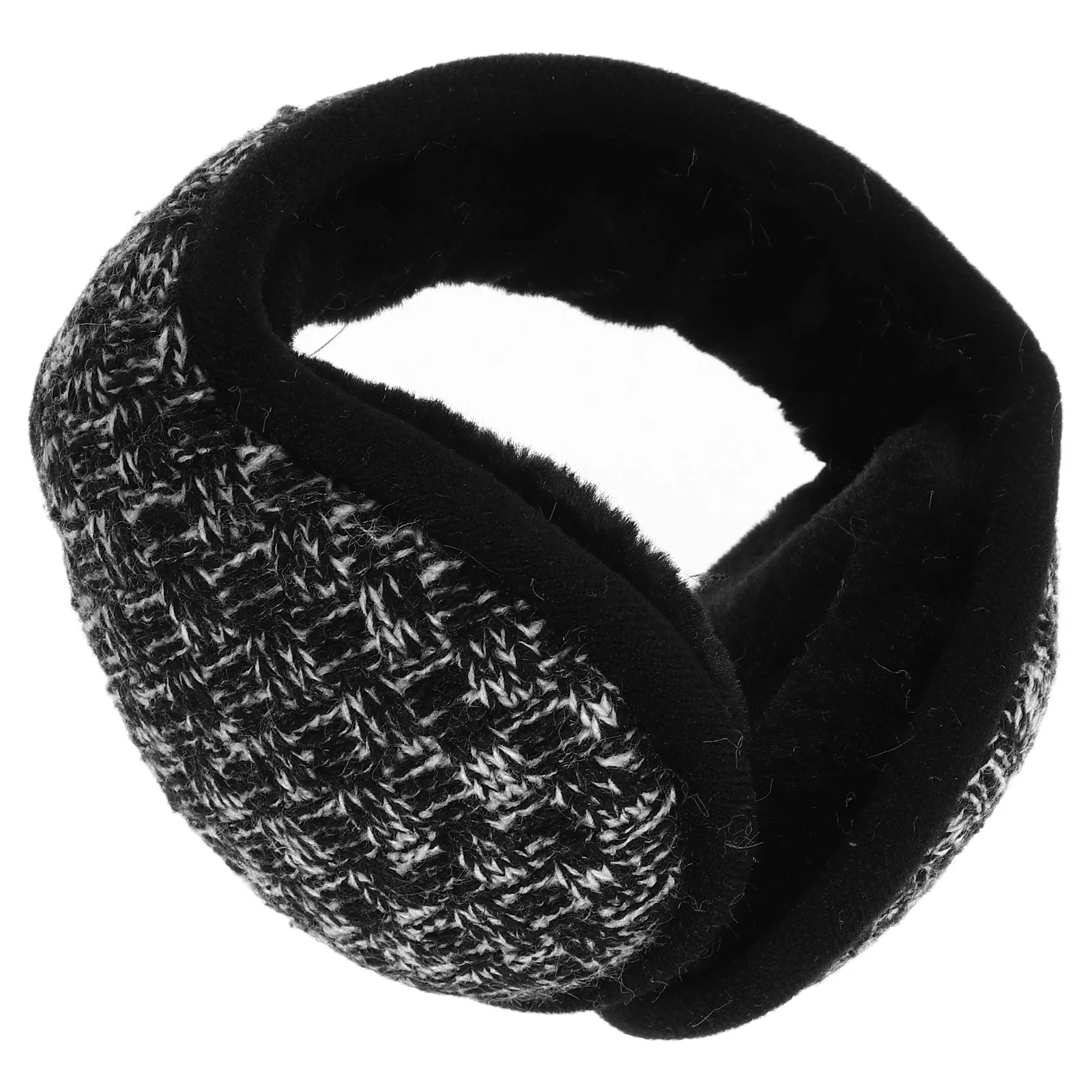 Cuffie antirumore lavorate a maglia Scaldini di protezione invernale Fascia pieghevole Ciclismo all'aperto Escursionismo Sci Uomo Donna Cuffie antirumore invernali