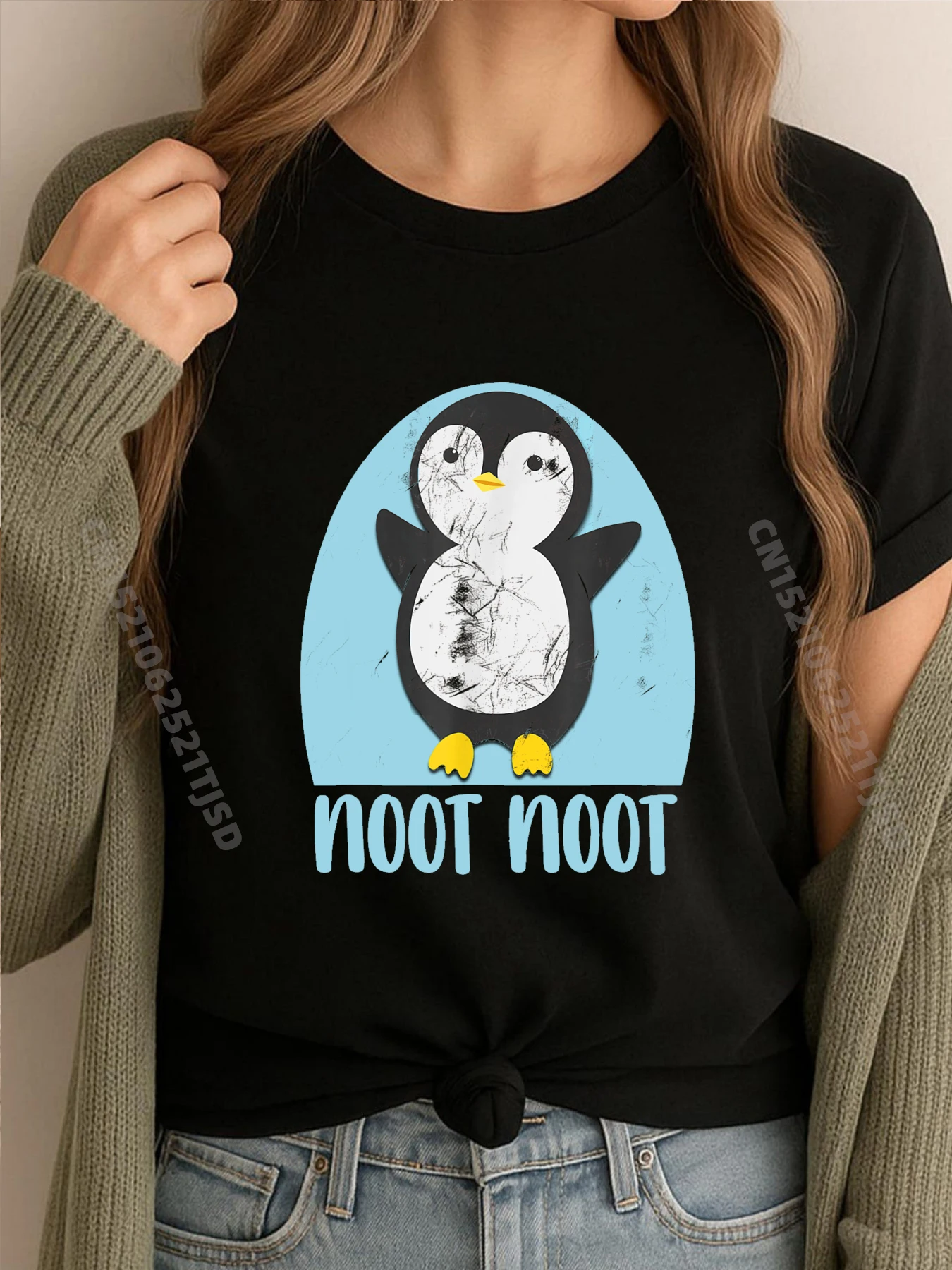 

Noot Noot Funny Penguin Bird Sound Christmas Winter Penguin Teeshirt Vintage Easter Sunday