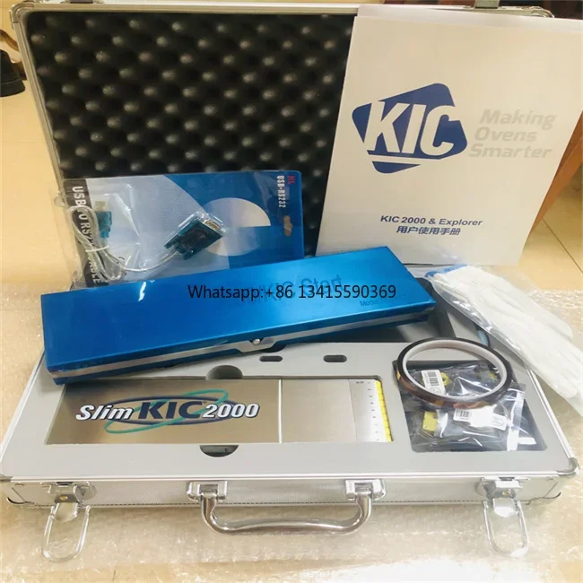 

KIC Slim 2000 Profiler SMT Thermal Profiler KIC 2000 for Smt Reflow Oven Temperature Check