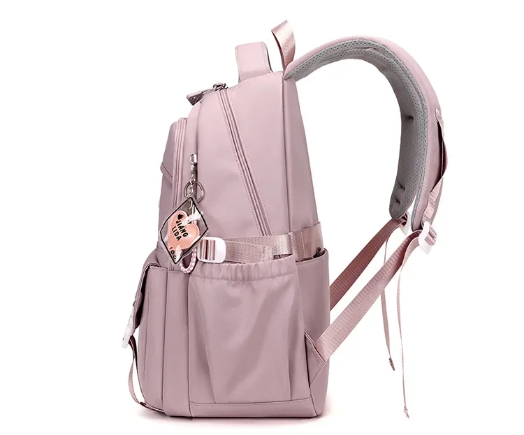 Nuovi uomini di moda femminile zaino universitario impermeabile ad alta capacità borse da scuola per laptop da donna alla moda borsa da viaggio per ragazza carina cool