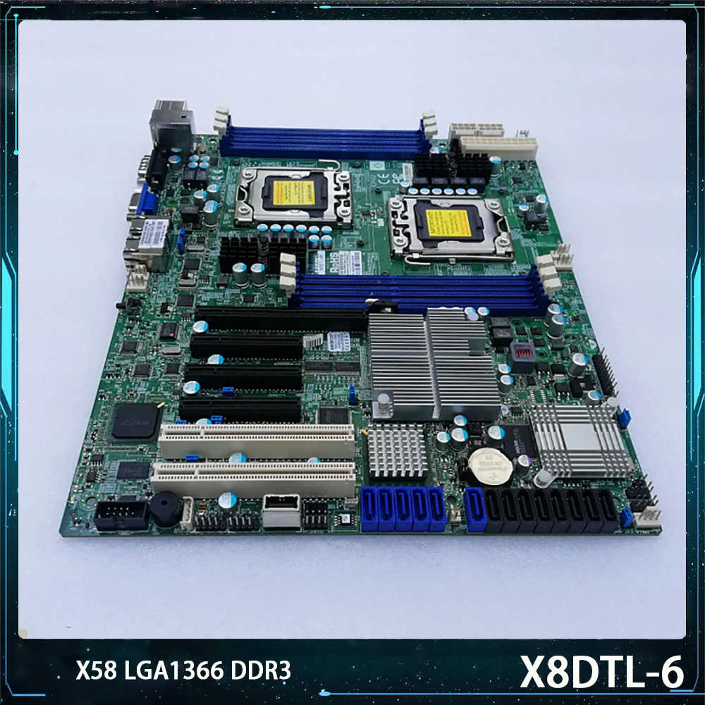 

Server Motherboard X8DTL-6 X58 LGA1366 DDR3