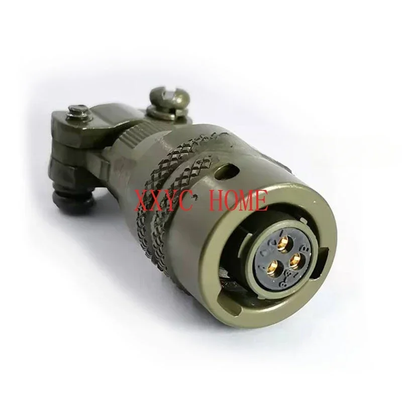 

Korean imported aviation plug YEONHAB MS3116F8-3S MS3112E8-3P 3-core plug installation hole