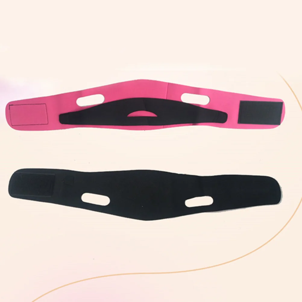 1 pçs cinta de levantamento de rosto fino v máscara facial fino masseter queixo bandagem confortável ajustável anti-ronco suporte para sono silencioso
