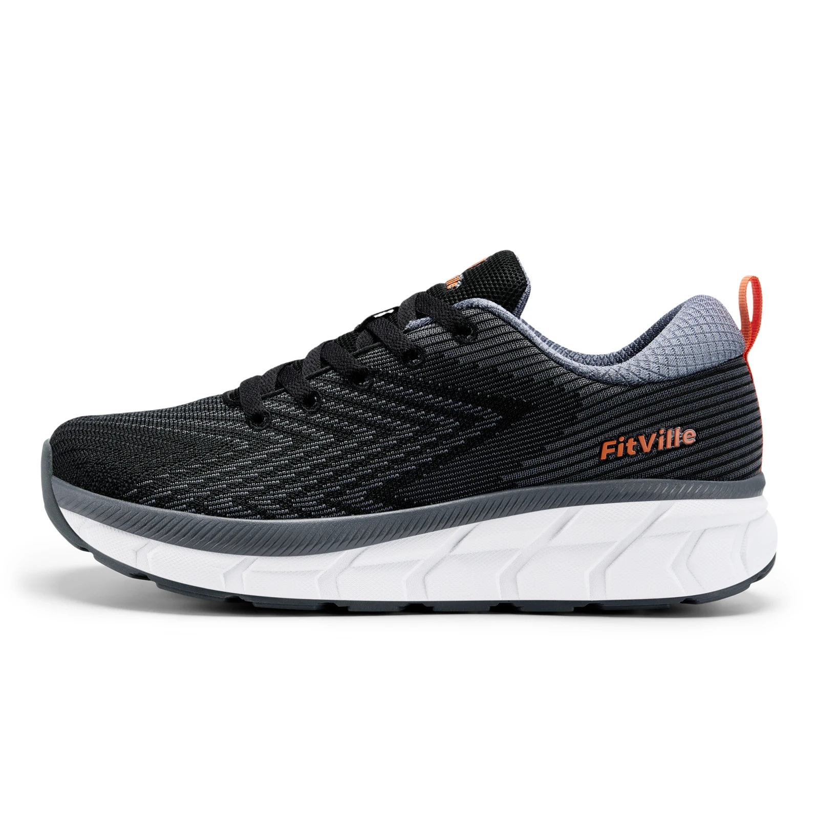 FitVille Herren-Sneaker mit weitem Schnitt, leichte Turnschuhe – Detail 8