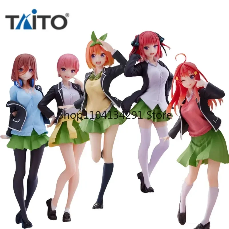 

TAITO оригинальные квинтэссенция квинтуплетов Накано Ичика Йоцуба обновление аниме фигурки игрушки для мальчиков и девочек детский подарок