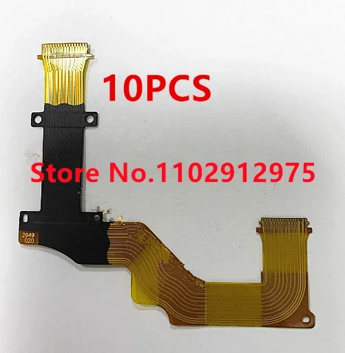 

10 шт. для SX730 SX740: новый гибкий кабель для вращающегося ЖК-экрана для цифровых камер Canon Powershot SX730 HS SX740 HD, запчасть для ремонта