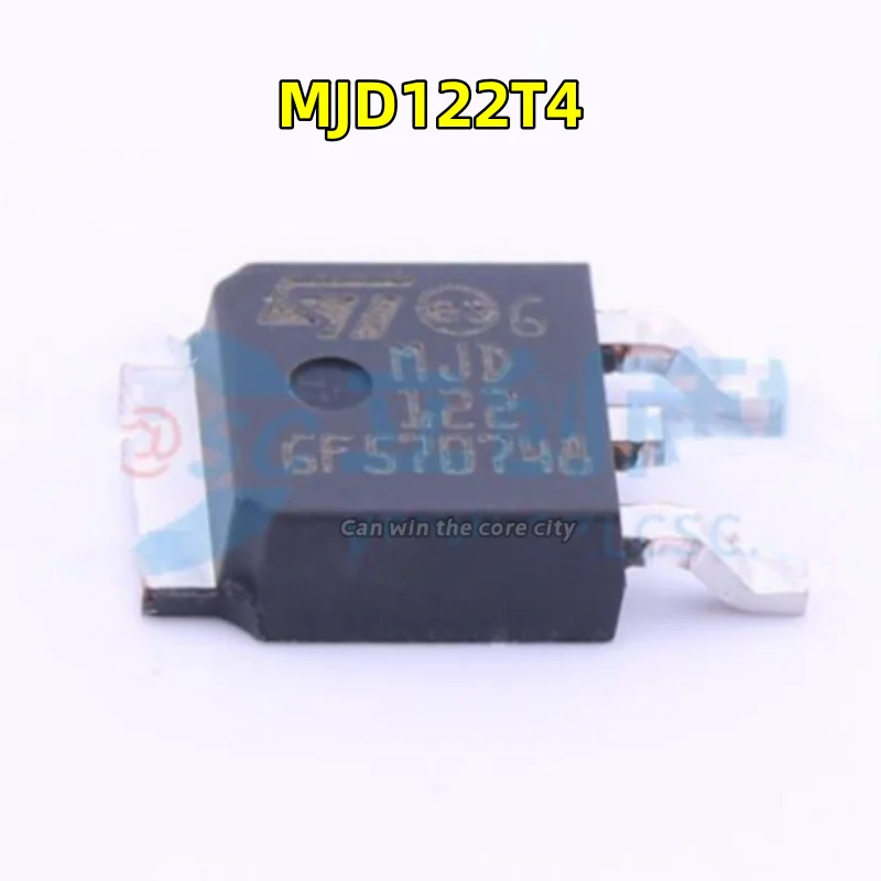 1-100 PCS/LOT Original Genuine MJD122T4 TO-252 Darlington Power Transistor MJD122