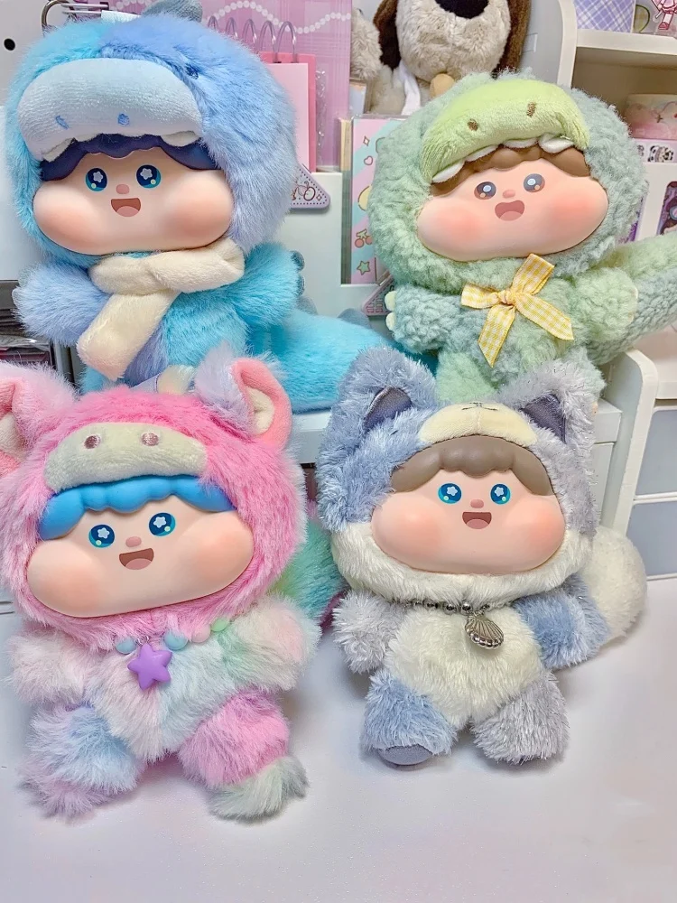 

Оригинальный фрикадельки, пушистый фрикадельки 1,0/2,0, сладкая вата, маленькое сокровище, виниловая коробка для лица, слепая коробка, кукла, подарок, модная игрушка, настройка