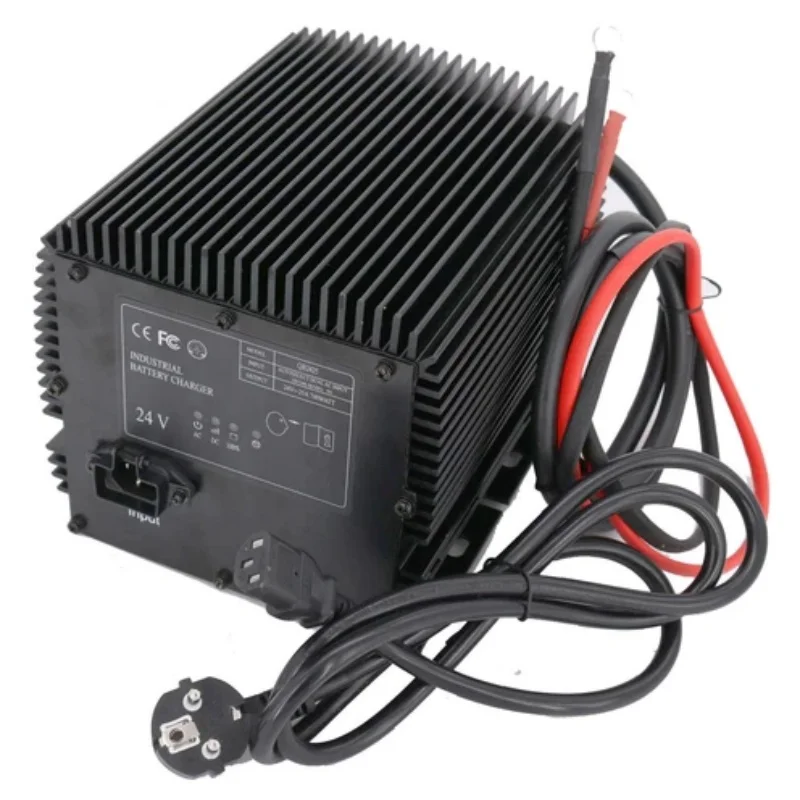 24V 25A Scissor Battery Charger 3050097 for Snorkel S1930 S2646 S3246 MPH1335 MPH1544, IP65 Waterproof Lead Acid Fast Charge