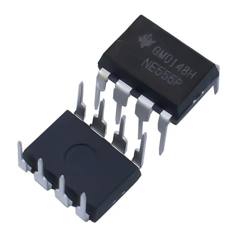 Minuteries de précision de qualité, 50 pièces, NE555 555 DIP-8 IC, nouveaux bons appels